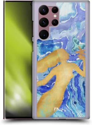 Head Case Designs Officially Licensed Paul Brent Agate Mermaid Coastal Hard Back Case Compatible with Samsung Galaxy S22 Ultra 5G