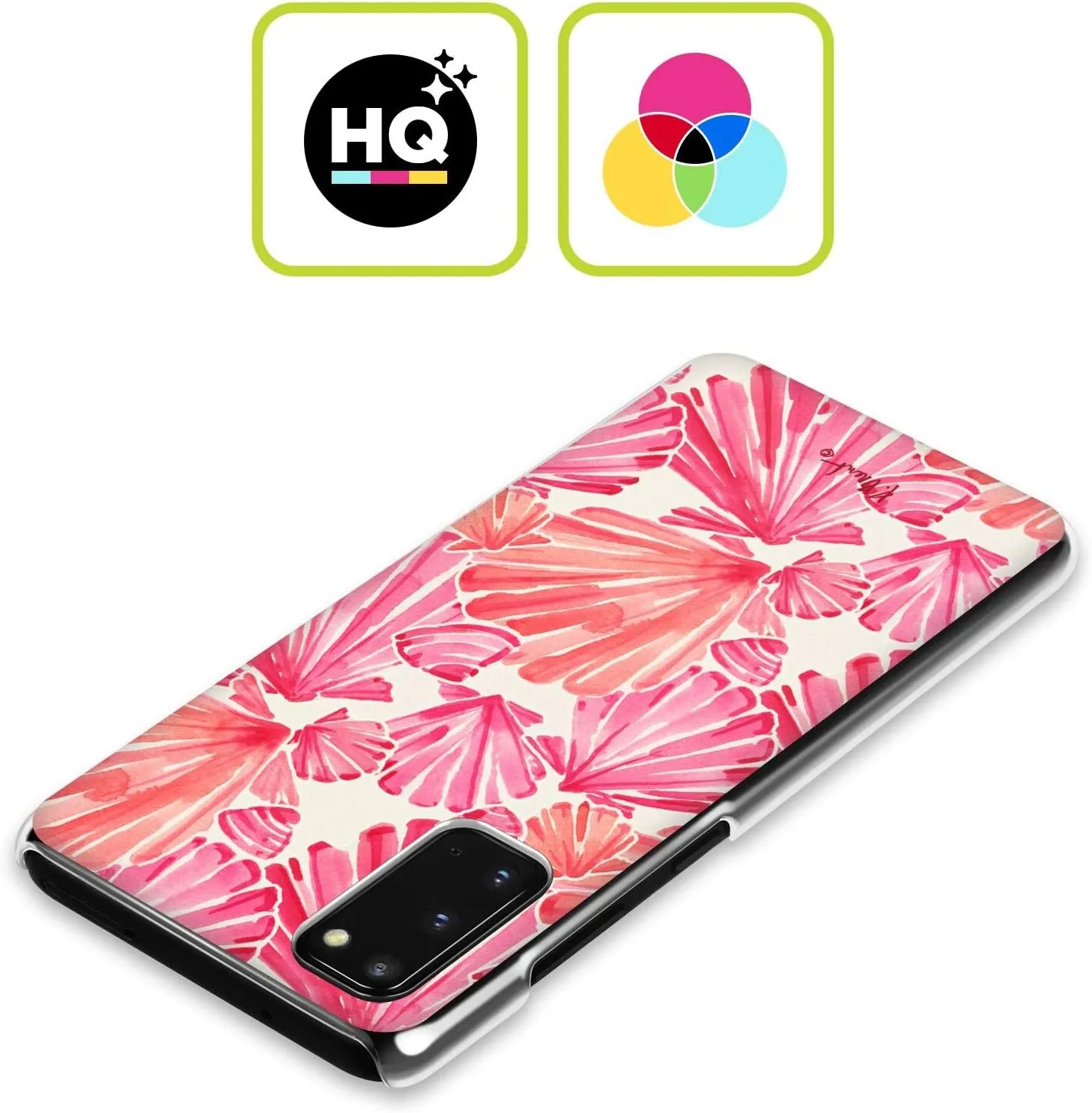 Head Case Designs Officially Licensed Paul Brent Scallop Coastal Hard Back Case Compatible with Samsung Galaxy S22 5G