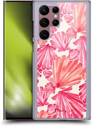 Head Case Designs Officially Licensed Paul Brent Scallop Coastal Hard Back Case Compatible with Samsung Galaxy S22 Ultra 5G
