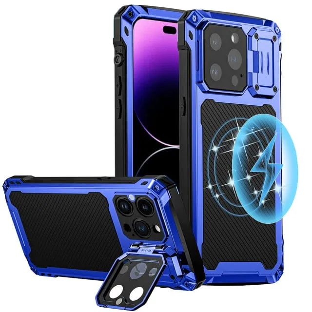 Heavy Duty Phone Case With Magnetic Charging
