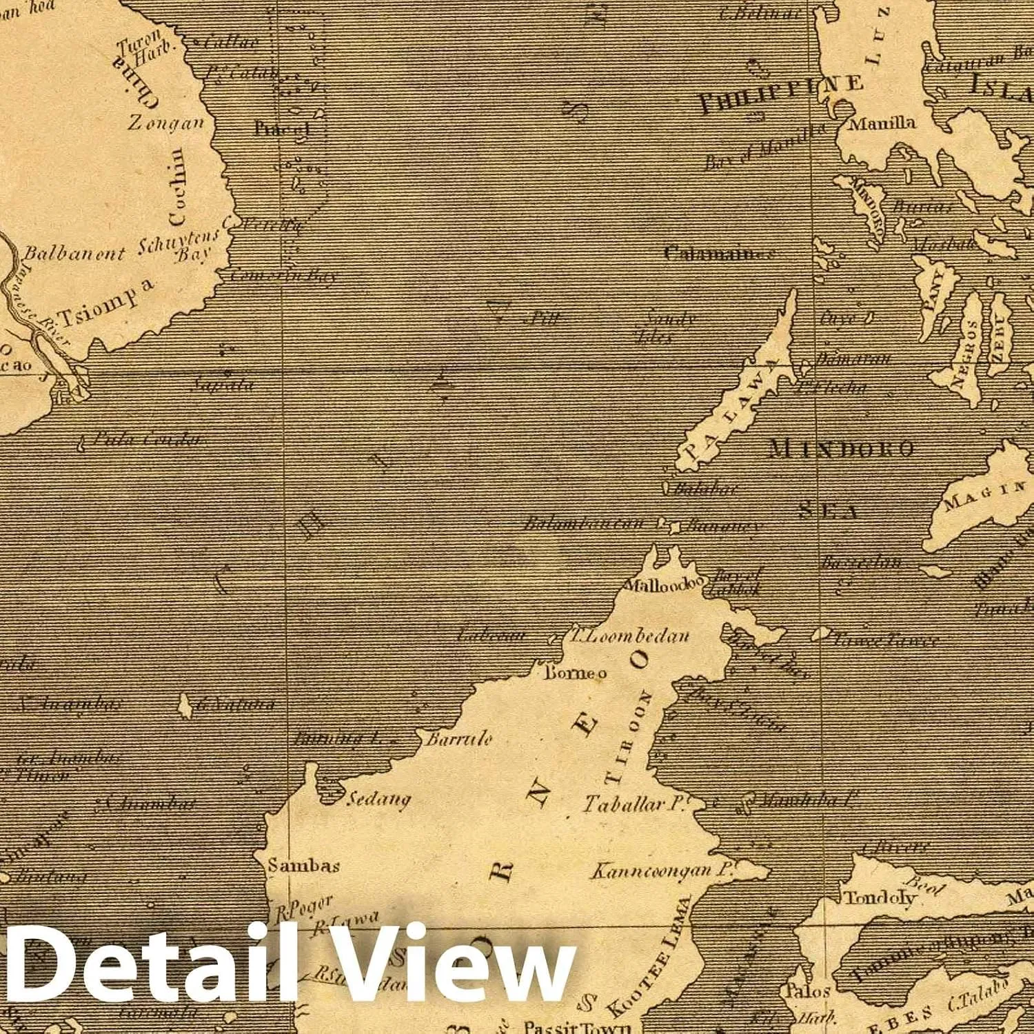 Historic Map : 1804 East India Islands. - Vintage Wall Art - 24in x 20in