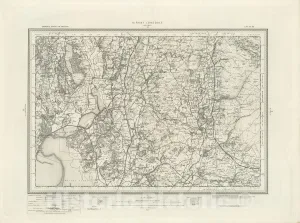 Historic Map : 49 Kirkby Lonsdale 1898 - Vintage Wall Art - 59in x 44in