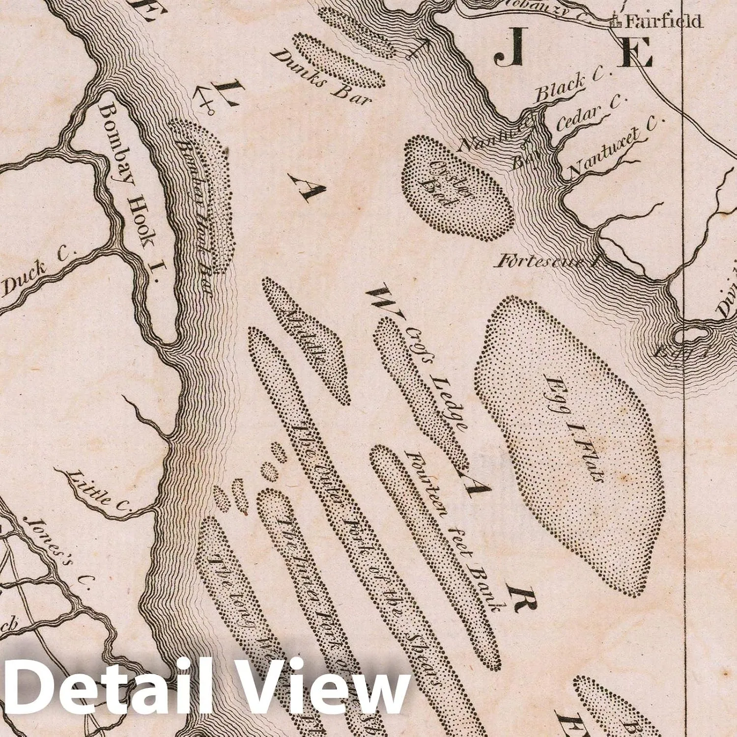 Historic Map - Delaware, from The Best Authorities, 1795, Mathew Carey - Vintage Wall Art 16in x 24in