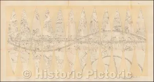 Historic Map - Globo Celest Arabico Del Sec XI Esistente in Firenze/Italian Map Illustrating an 11th Century Arabic Chart, 1891, Ferdinando Meucci - Vintage Wall Art 82in x 44in