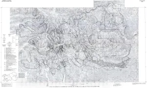 Historic Pictoric Map : Mineral Resources of additions to The Alpine Lakes Study Area, Chelan, King, and Kittitas Counties, Washington, 1975 Cartography Wall Art : 24in x 16in