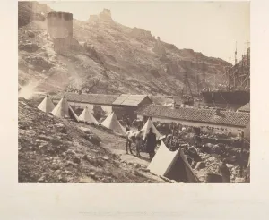 Historic Pictoric Photo Print : Roger Fenton - The Genoese Castle, Balaklava : Vintage Wall Décor : 10in x 08in