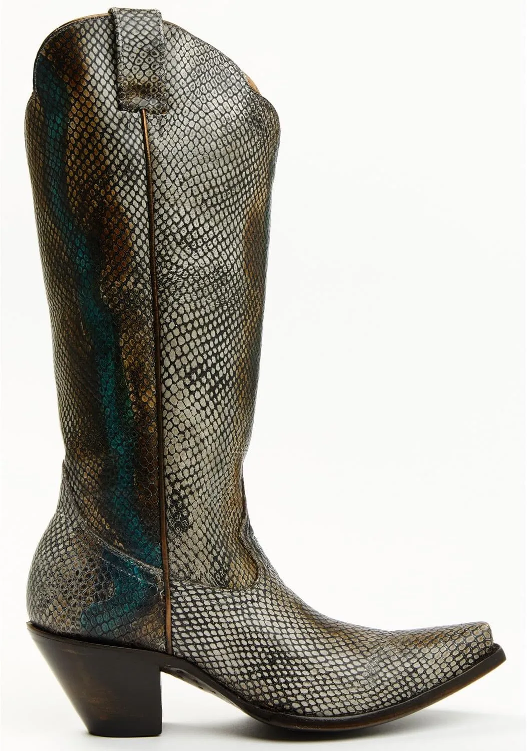 Idyllwind Women's Strut Snake Print Leather Western Boot Snip Toe - Biwfa22l14