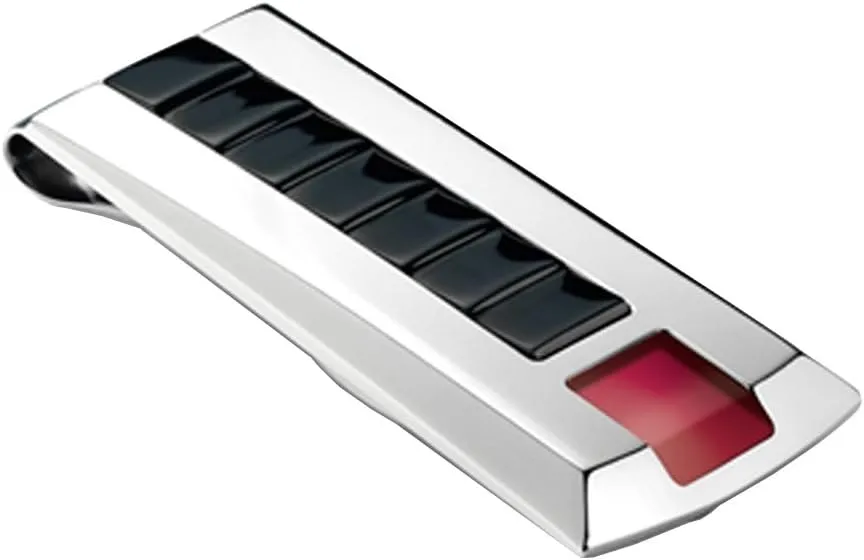 Il Primo Red and Black Money Clip