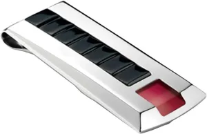 Il Primo Red and Black Money Clip