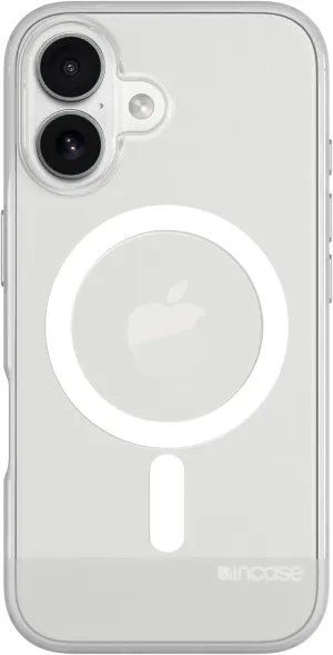 Incase Slim Apple Magsafe Case for iPhone 16-8 Ft Drop Protection -Ultra Slim, Durable, Lightweight Apple iPhone Case with Built-in Magnets for MagSafe Charging - Clear
