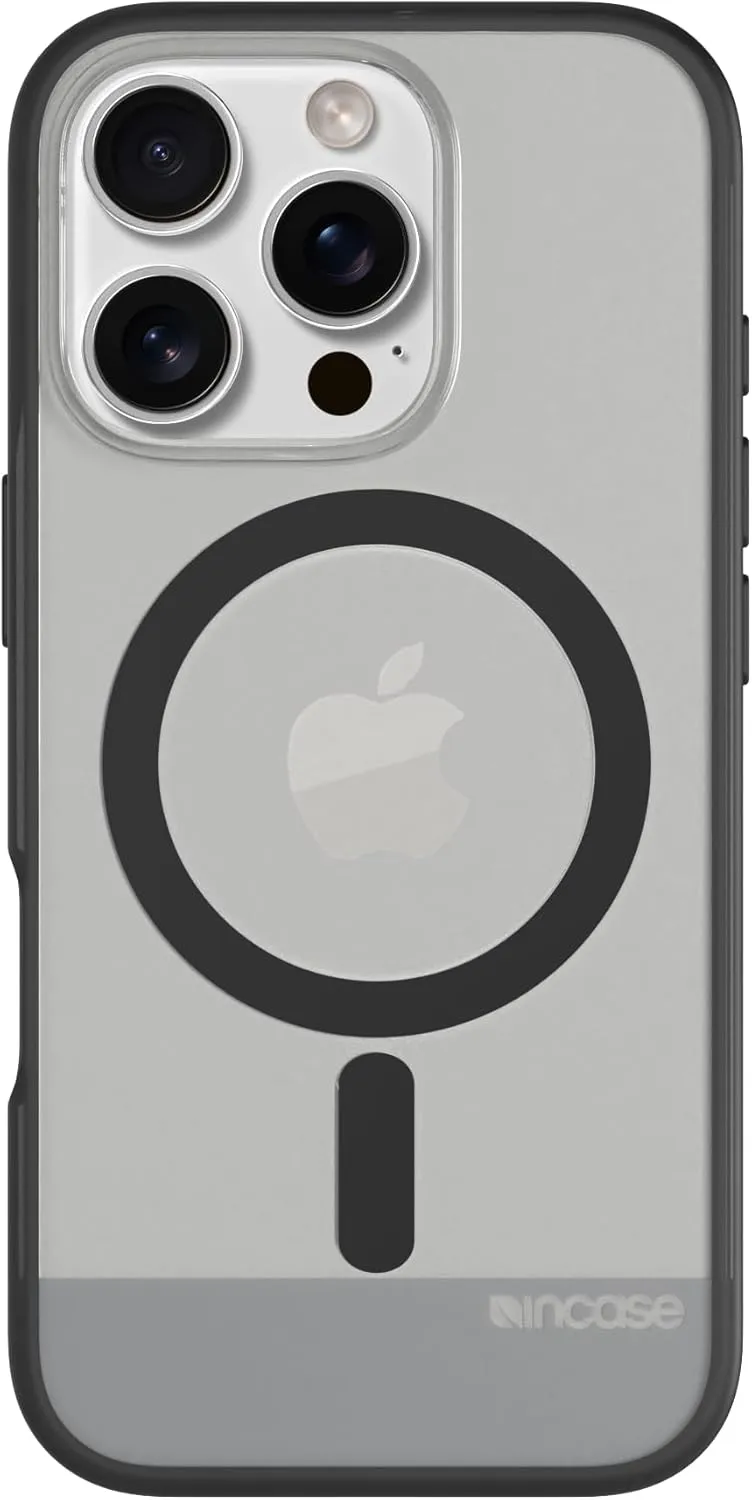 Incase Slim Apple Magsafe Case for iPhone 16 Pro - 8 Ft Drop Protection -Ultra Slim, Durable, Lightweight Apple iPhone Case with Built-in Magnets for MagSafe Charging - Black