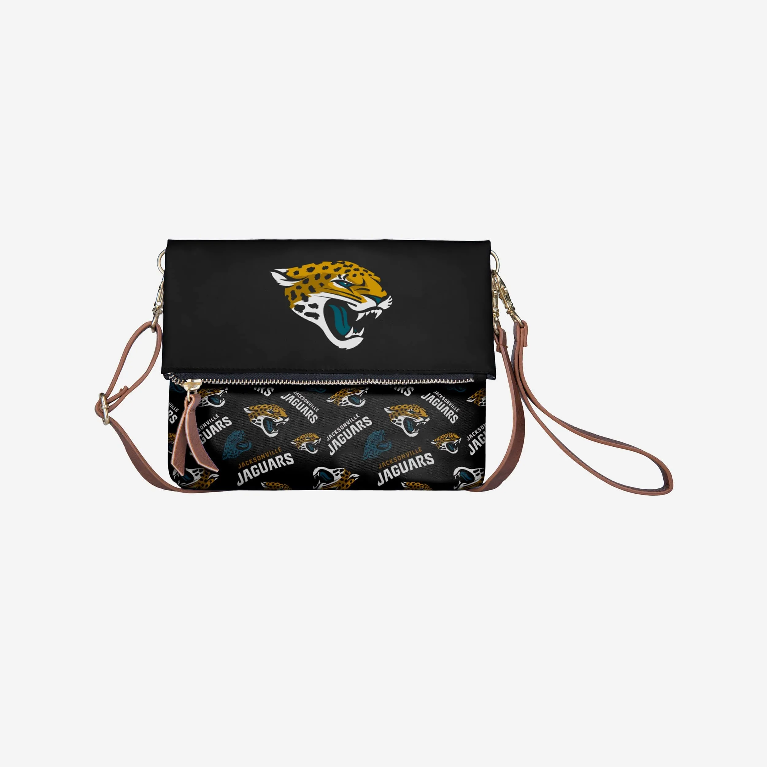 Jacksonville Jaguars Printed Collection Foldover Tote Bag