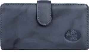 Julia Buxton Heiress Pik-Me-Up® Checkbook Keeper Navy