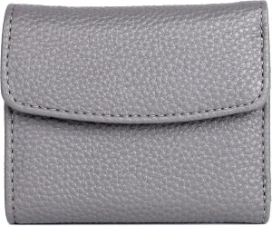 Julia Buxton Pebble Vegan Leather Mini Trifold
