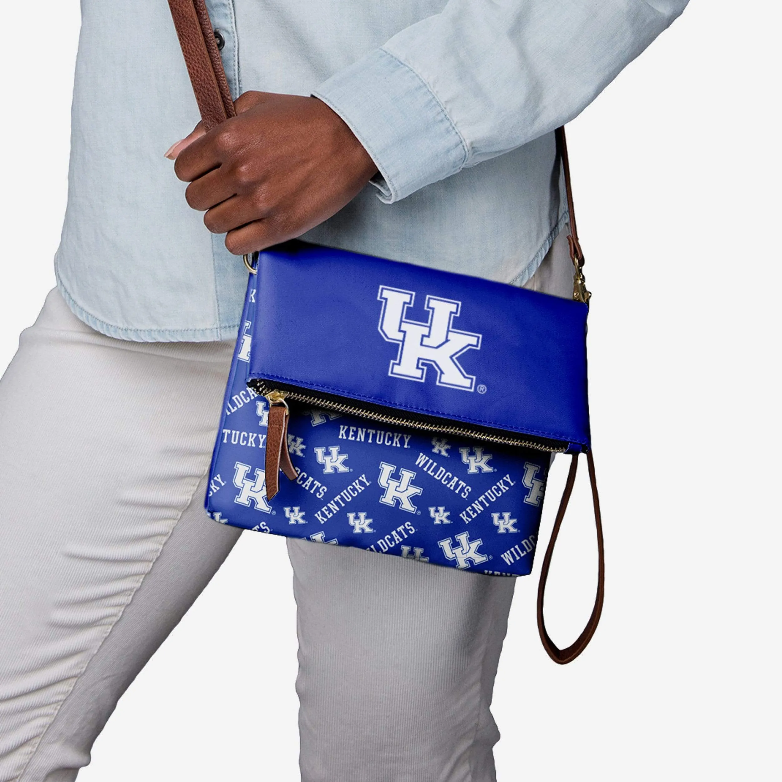 Kentucky Wildcats Printed Collection Foldover Tote Bag