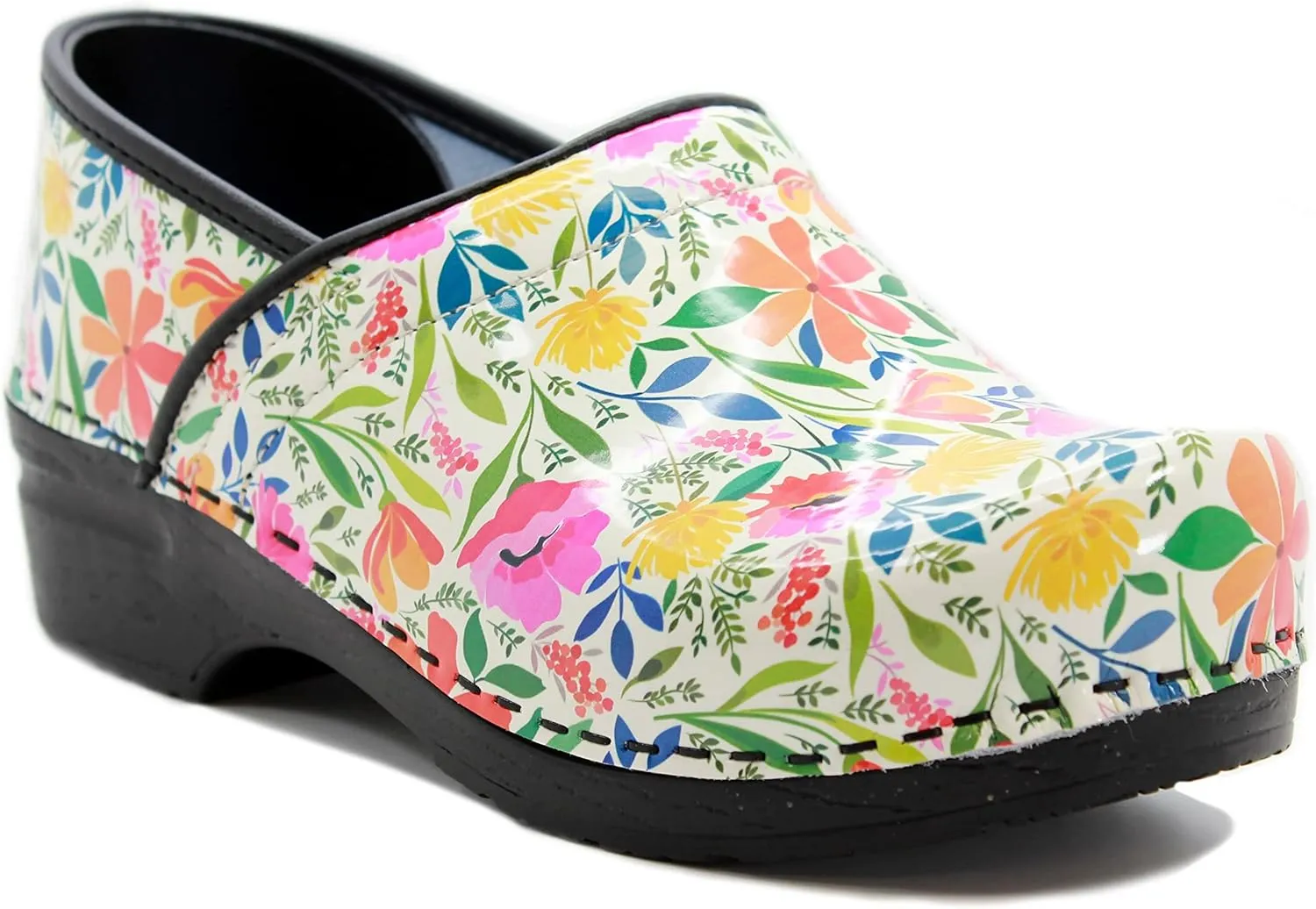 KLÄGN Women's Professional Plus Patent Leather Clogs