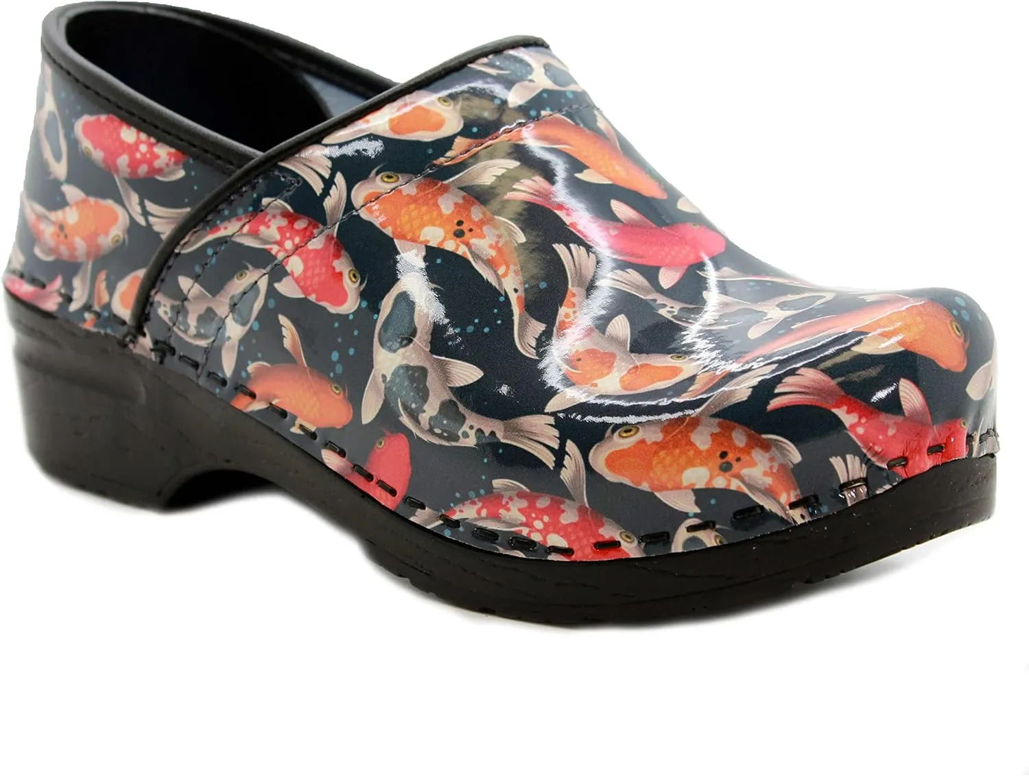 KLÄGN Women's Professional Plus Patent Leather Clogs