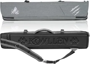 KONLLEN 3x4 4x5 Oxford Cloth Prairie Pool Cue Case High Capacity Billiard Cue Stick Carrying Bag