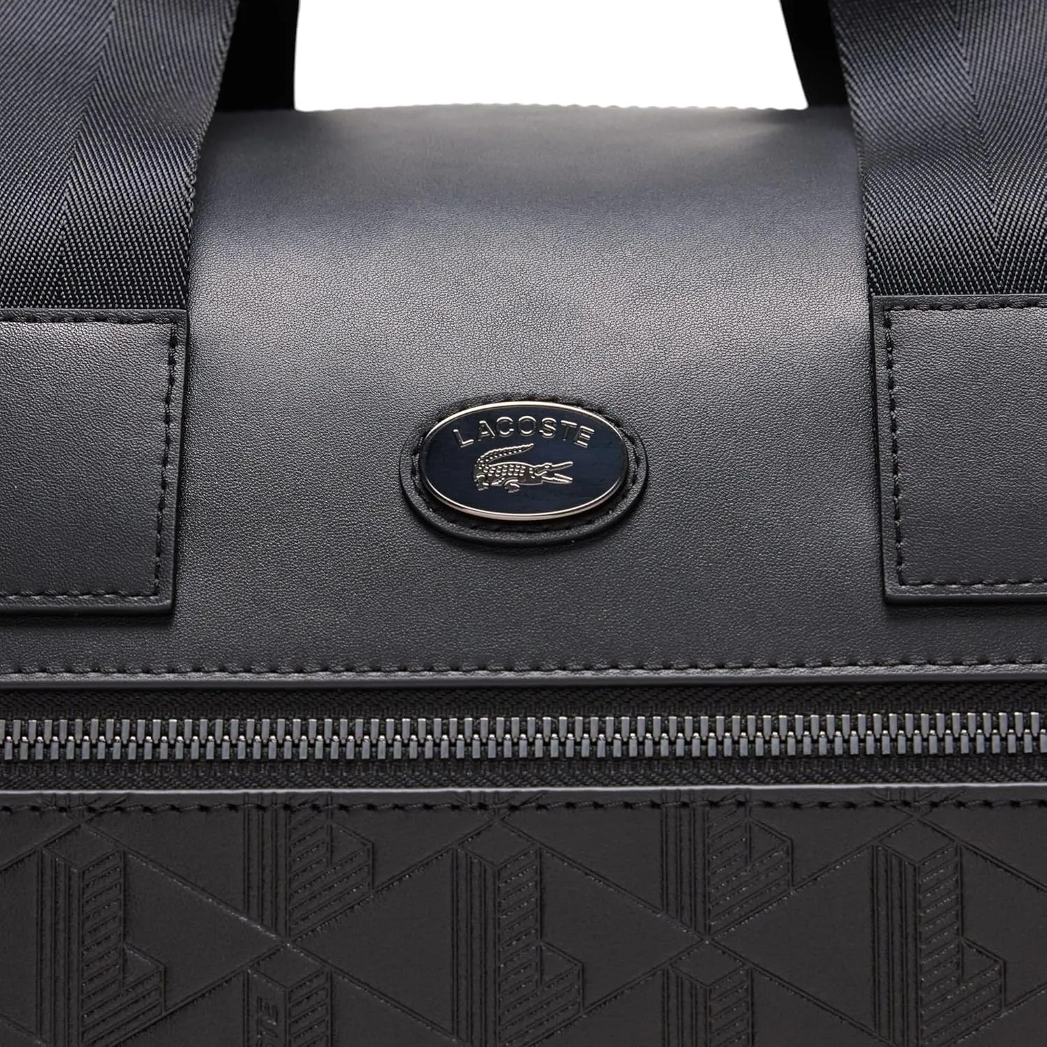 Lacoste Men's Naos Roll Top Pique Messenger Bag
