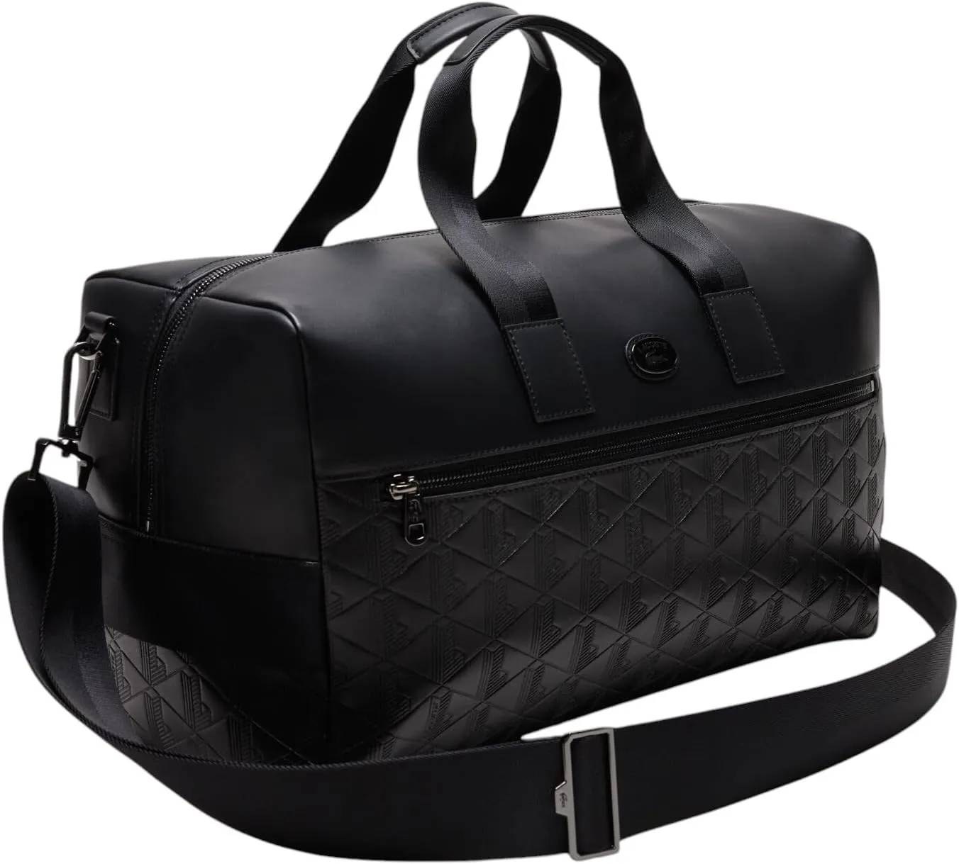Lacoste Men's Naos Roll Top Pique Messenger Bag