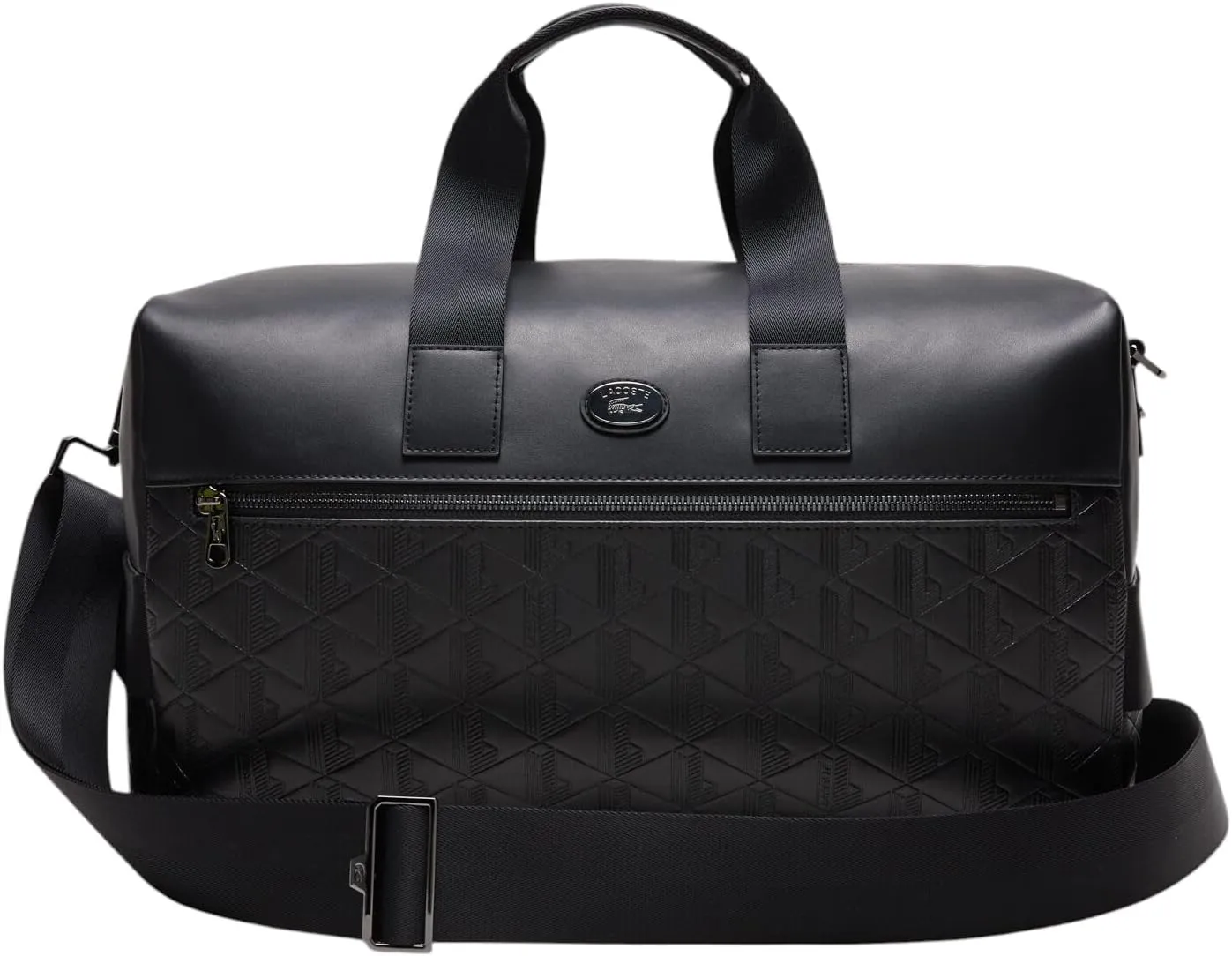 Lacoste Men's Naos Roll Top Pique Messenger Bag