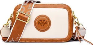 Ladies PU Leather Crossbody Bag Women Shoulder Bag Elegant Messenger Bag Small Satchel Bag Hobo Bag Top-Handle Bag