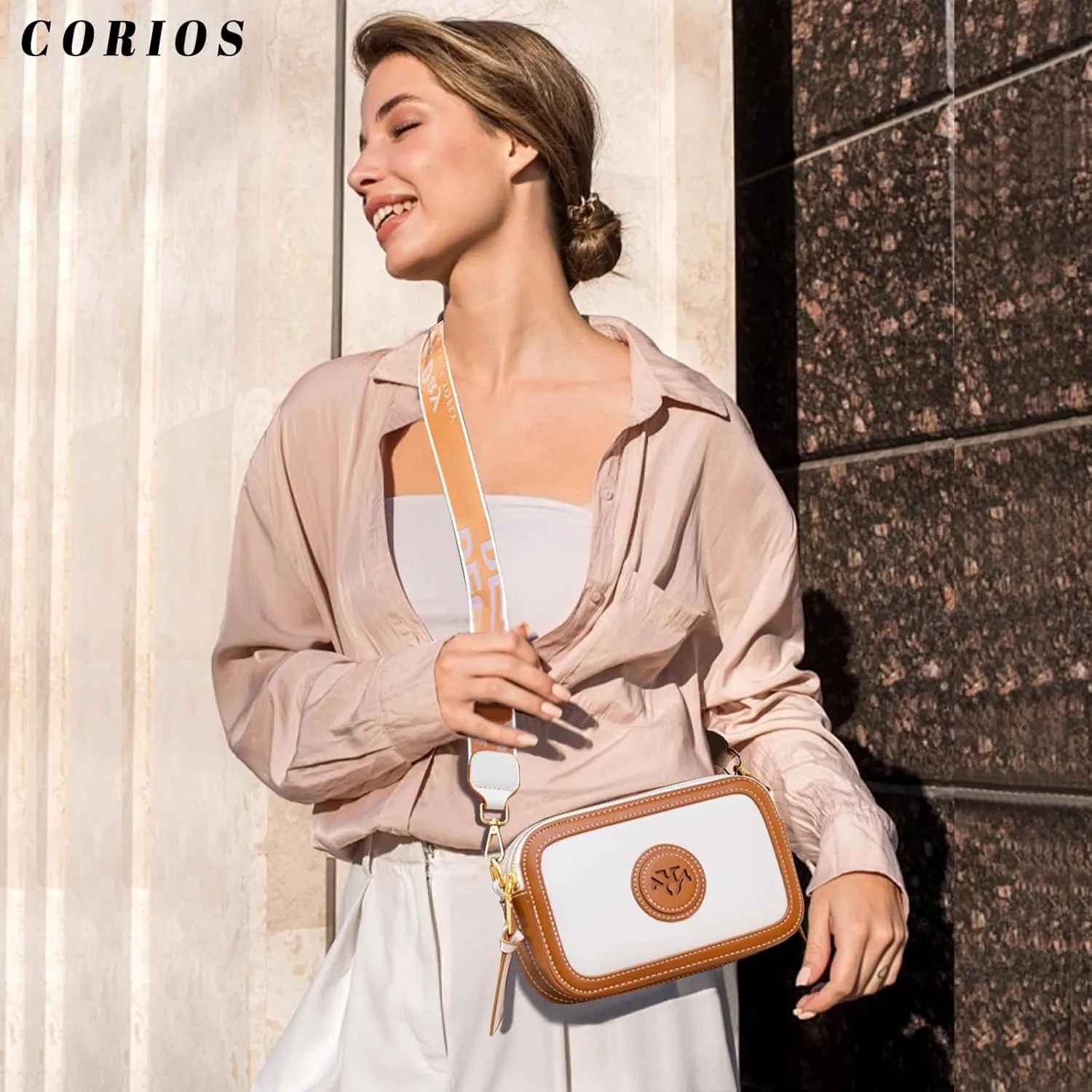 Ladies PU Leather Crossbody Bag Women Shoulder Bag Elegant Messenger Bag Small Satchel Bag Hobo Bag Top-Handle Bag