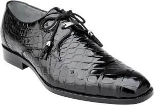 Lago Genuine American Alligator Men Black