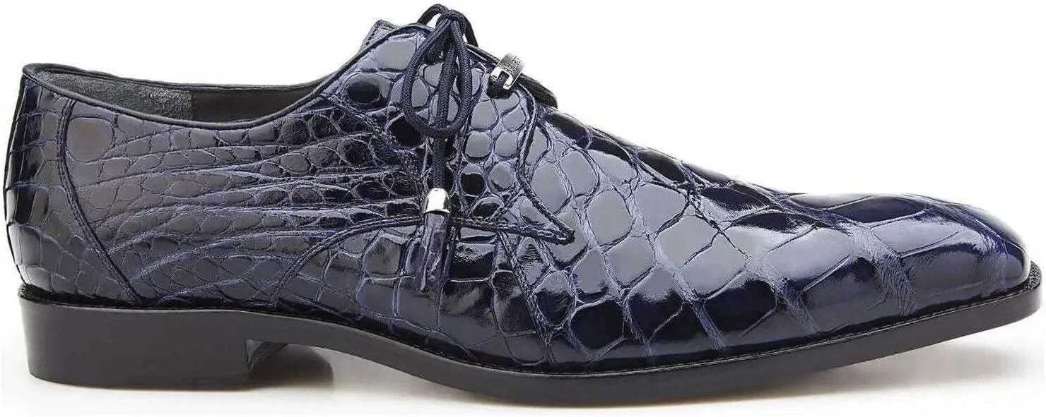 Lago Genuine American Alligator Men Black