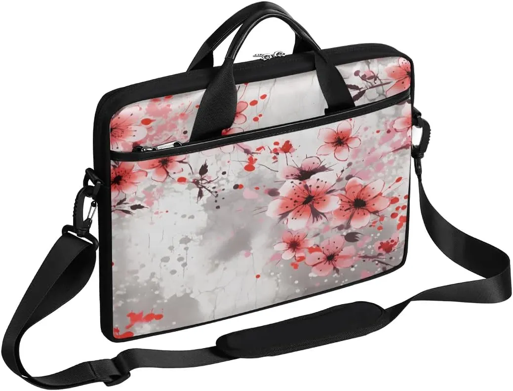 Laptop Shoulder Bag Computer Bag 13-15 Inches Laptop Carrying Case with Shoulder Strap for Women Men