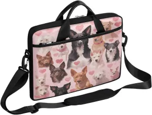 Laptop Shoulder Bag Computer Bag 13-15 Inches Laptop Carrying Case with Shoulder Strap for Women Men