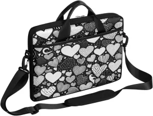 Laptop Shoulder Bag Computer Bag 13-15 Inches Laptop Carrying Case with Shoulder Strap for Women Men