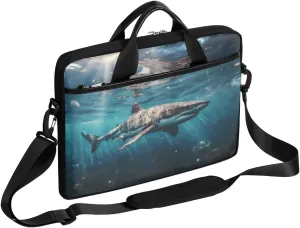 Laptop Shoulder Bag Computer Bag 13-15 Inches Laptop Carrying Case with Shoulder Strap for Women Men