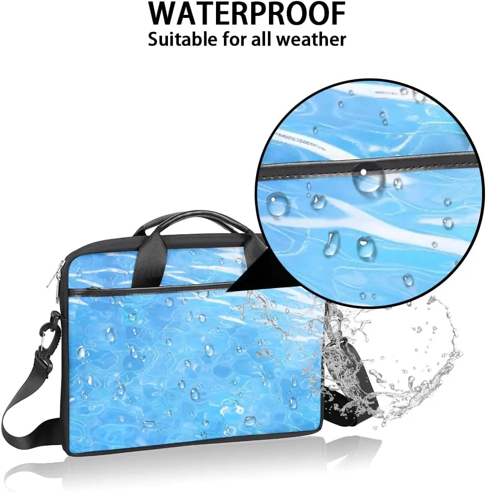 Laptop Shoulder Bag Computer Bag 13-15 Inches Laptop Carrying Case with Shoulder Strap for Women Men