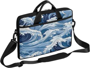 Laptop Shoulder Bag Computer Bag 13-15 Inches Laptop Carrying Case with Shoulder Strap for Women Men