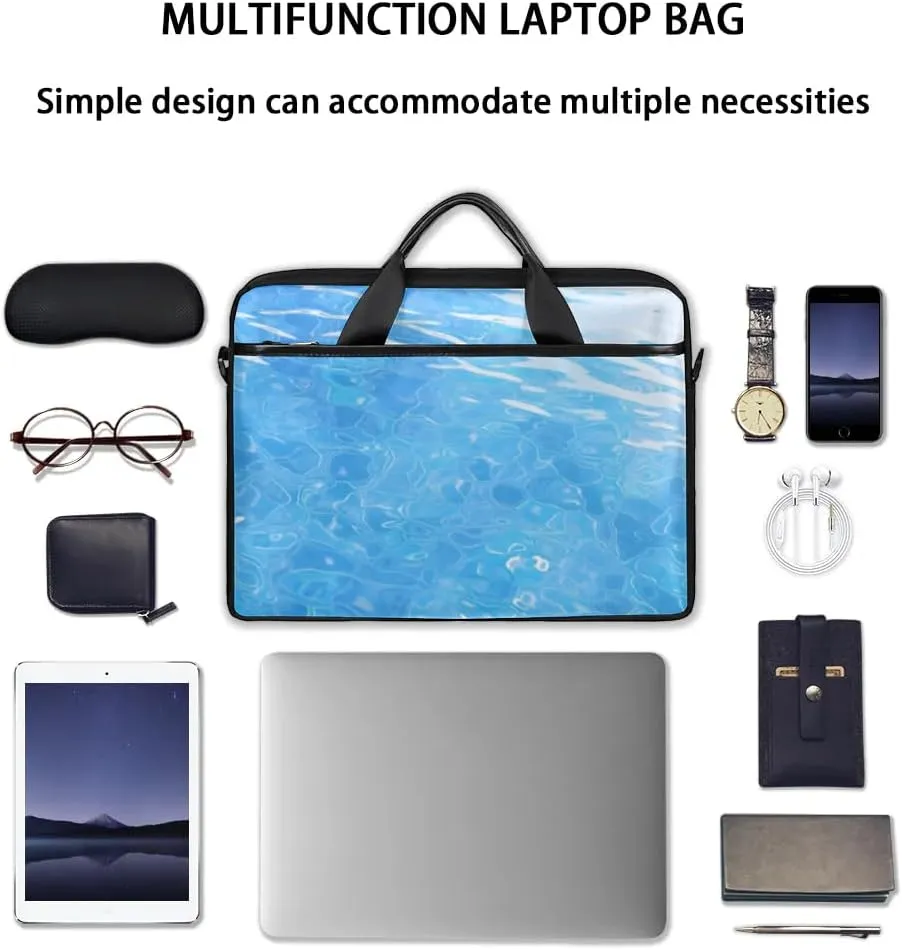 Laptop Shoulder Bag Computer Bag 13-15 Inches Laptop Carrying Case with Shoulder Strap for Women Men