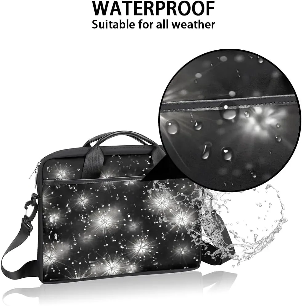 Laptop Shoulder Bag Computer Bag 13-15 Inches Laptop Carrying Case with Shoulder Strap for Women Men