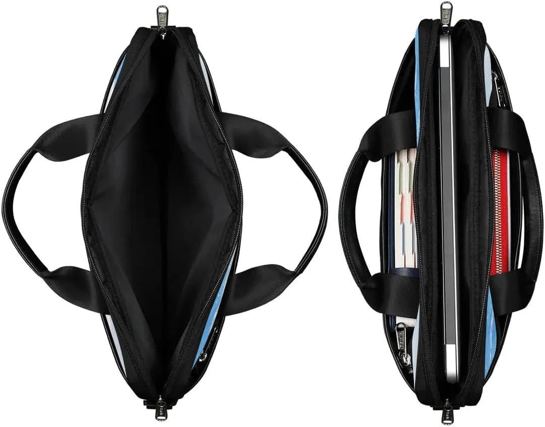Laptop Shoulder Bag Computer Bag 13-15 Inches Laptop Carrying Case with Shoulder Strap for Women Men