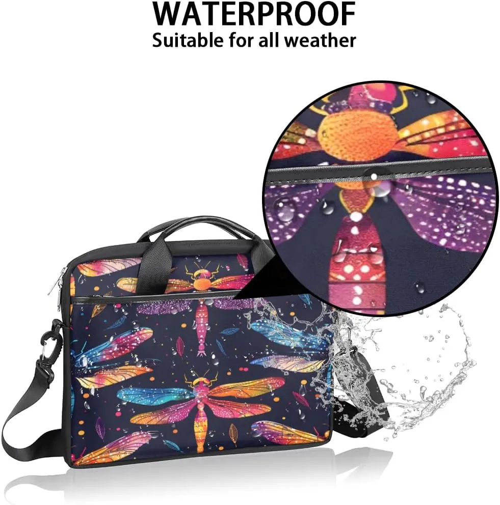 Laptop Shoulder Bag Computer Bag 13-15 Inches Laptop Carrying Case with Shoulder Strap for Women Men