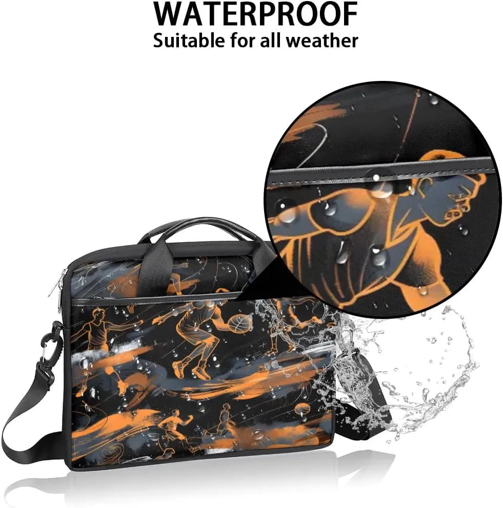 Laptop Shoulder Bag Computer Bag 13-15 Inches Laptop Carrying Case with Shoulder Strap for Women Men