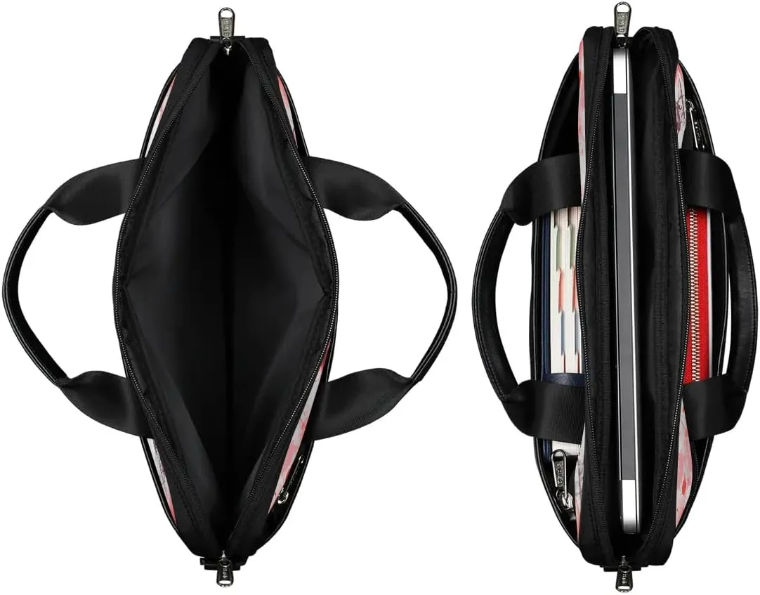 Laptop Shoulder Bag Computer Bag 13-15 Inches Laptop Carrying Case with Shoulder Strap for Women Men