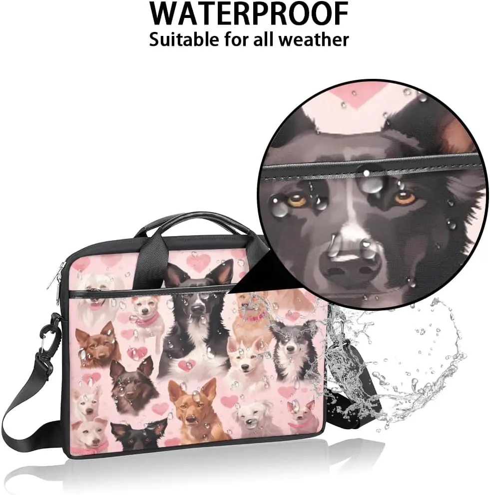 Laptop Shoulder Bag Computer Bag 13-15 Inches Laptop Carrying Case with Shoulder Strap for Women Men