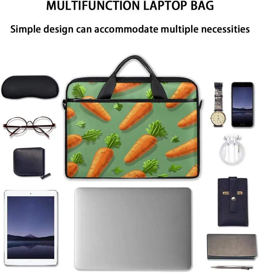 Laptop Shoulder Bag for 13-15 Inch Waterproof Laptop Sleeve Case Bag Slim Computer Carry Case Computer Cases for Laptops