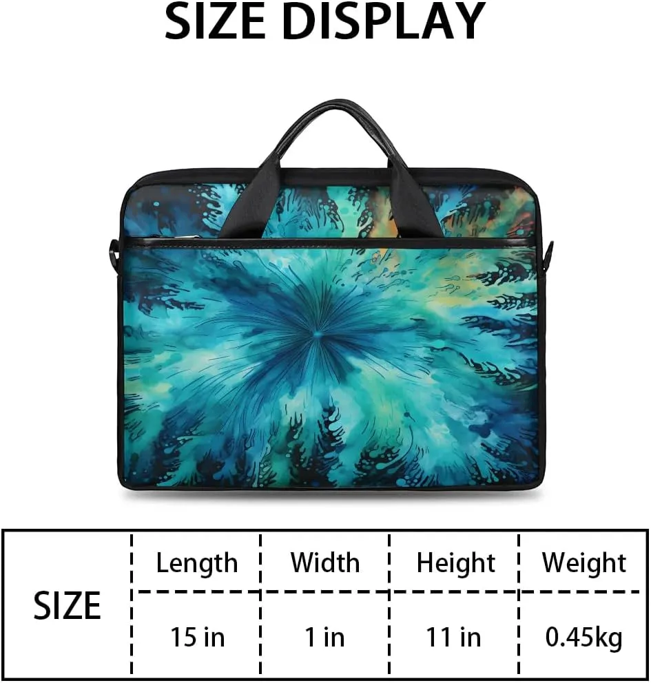 Laptop Shoulder Bag for 13-15 Inch Waterproof Laptop Sleeve Case Bag Slim Computer Carry Case Computer Cases for Laptops