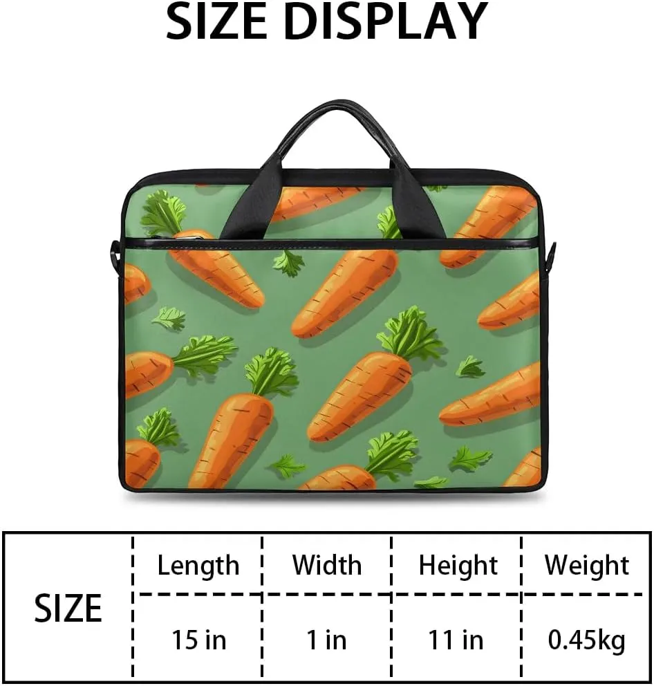 Laptop Shoulder Bag for 13-15 Inch Waterproof Laptop Sleeve Case Bag Slim Computer Carry Case Computer Cases for Laptops
