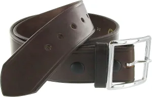 Leather 1.75in. Garrison Leather Belt US Made, Black or Brown