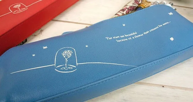 Leather Pencil Case - The Little Prince Sky