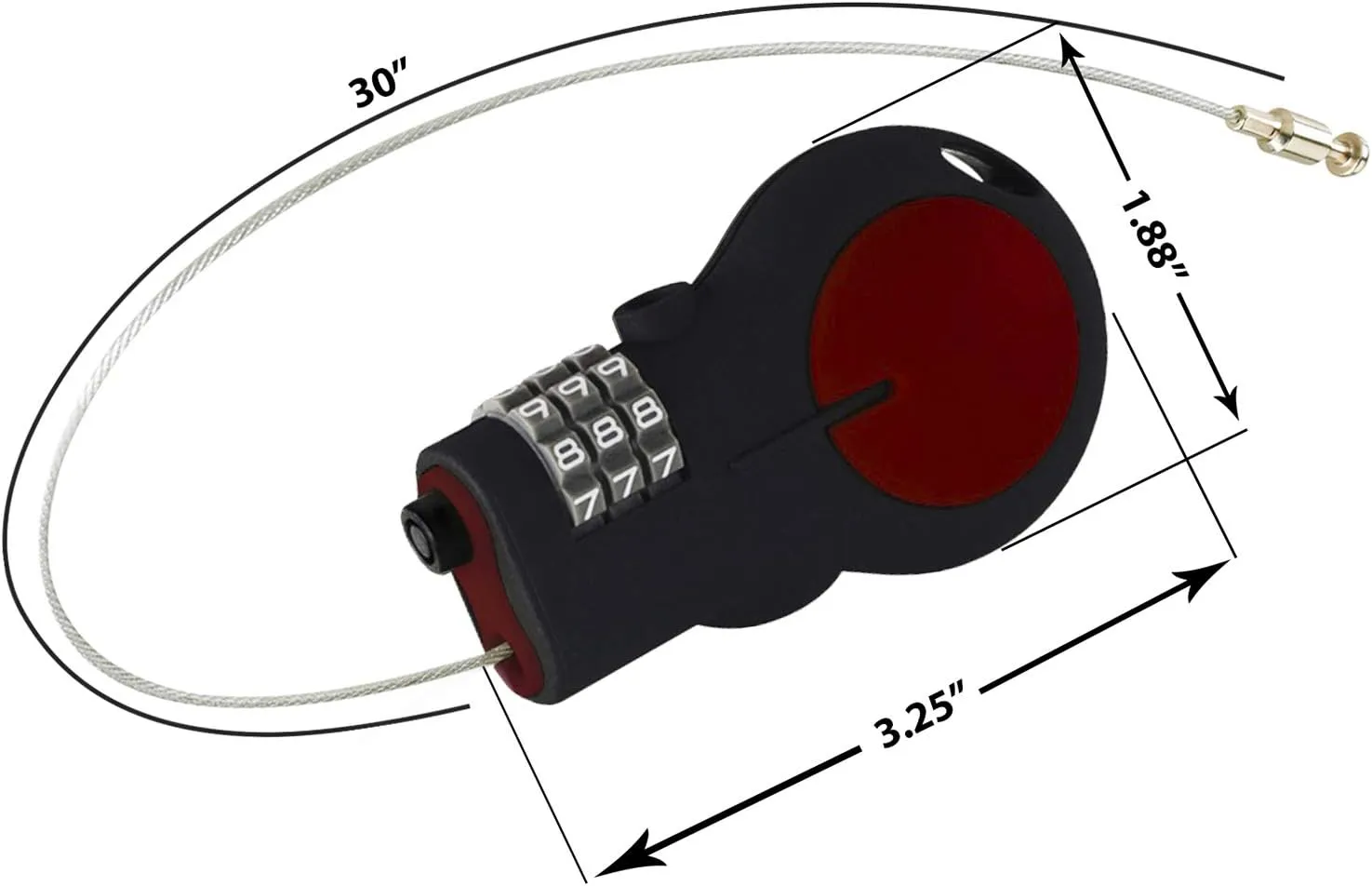 Lewis N. Clark Unisex-Adult Luggage Travel Lock