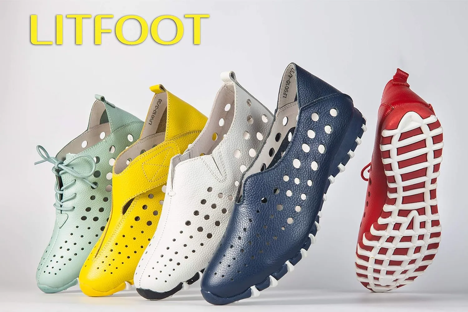 LITFOOT LF9010 Comfy Women's Leather Shoes