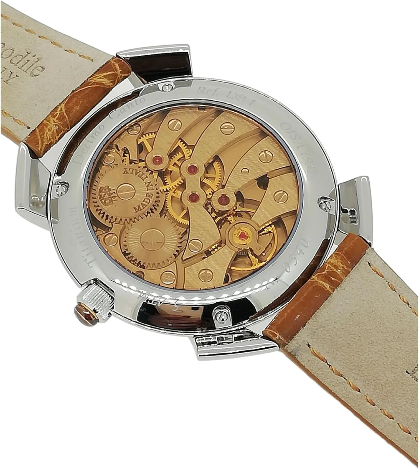 Locman 0L01T04K-00TYBK0B0 0340, Bronze, Strap